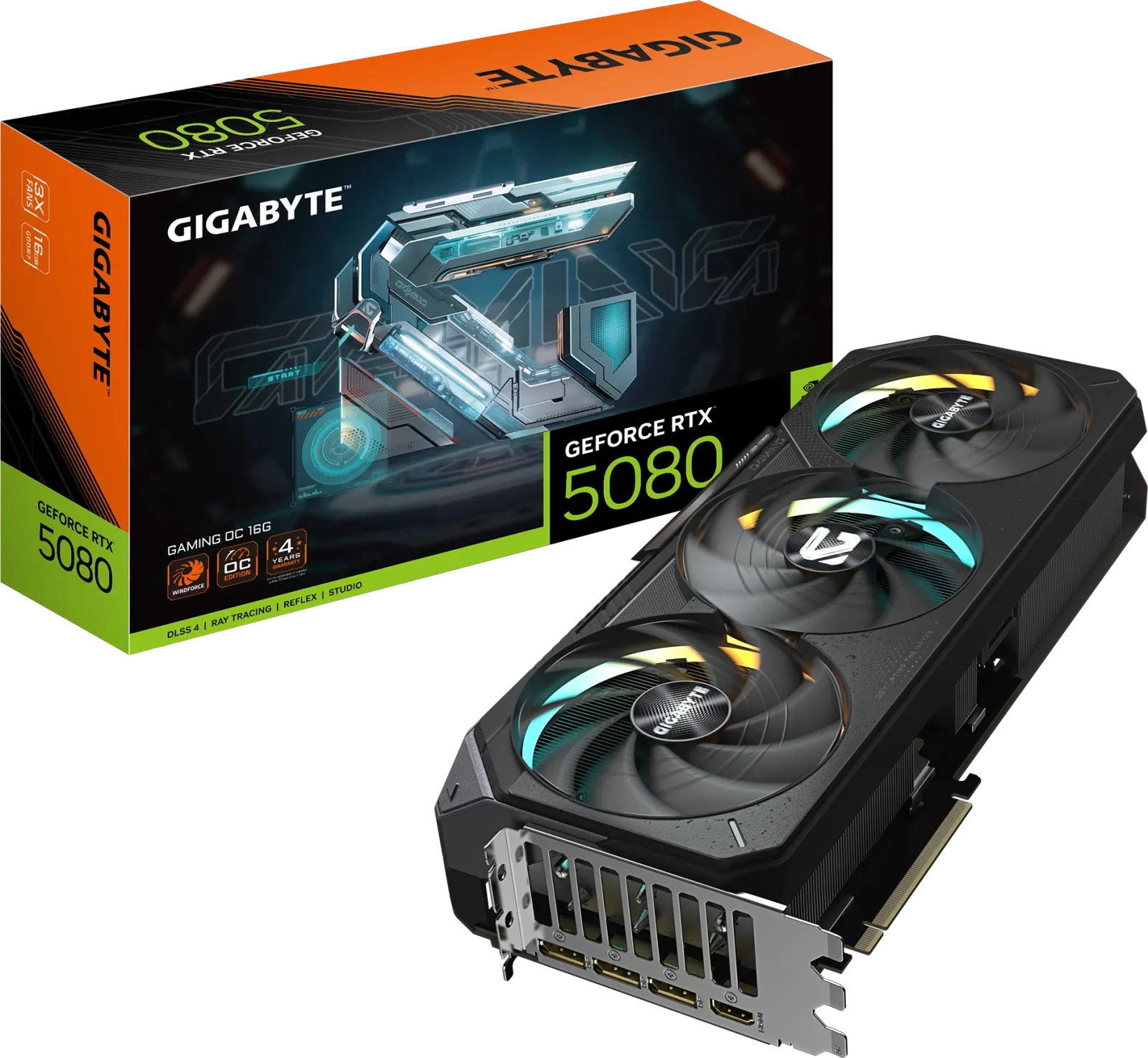 Gigabyte RTX 5080 GAMING OC 16Go | RTX 4K Gaming