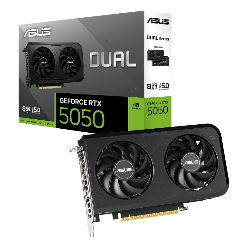 ASUS Dual RTX 5050 OC 8Go | Gaming 1080p