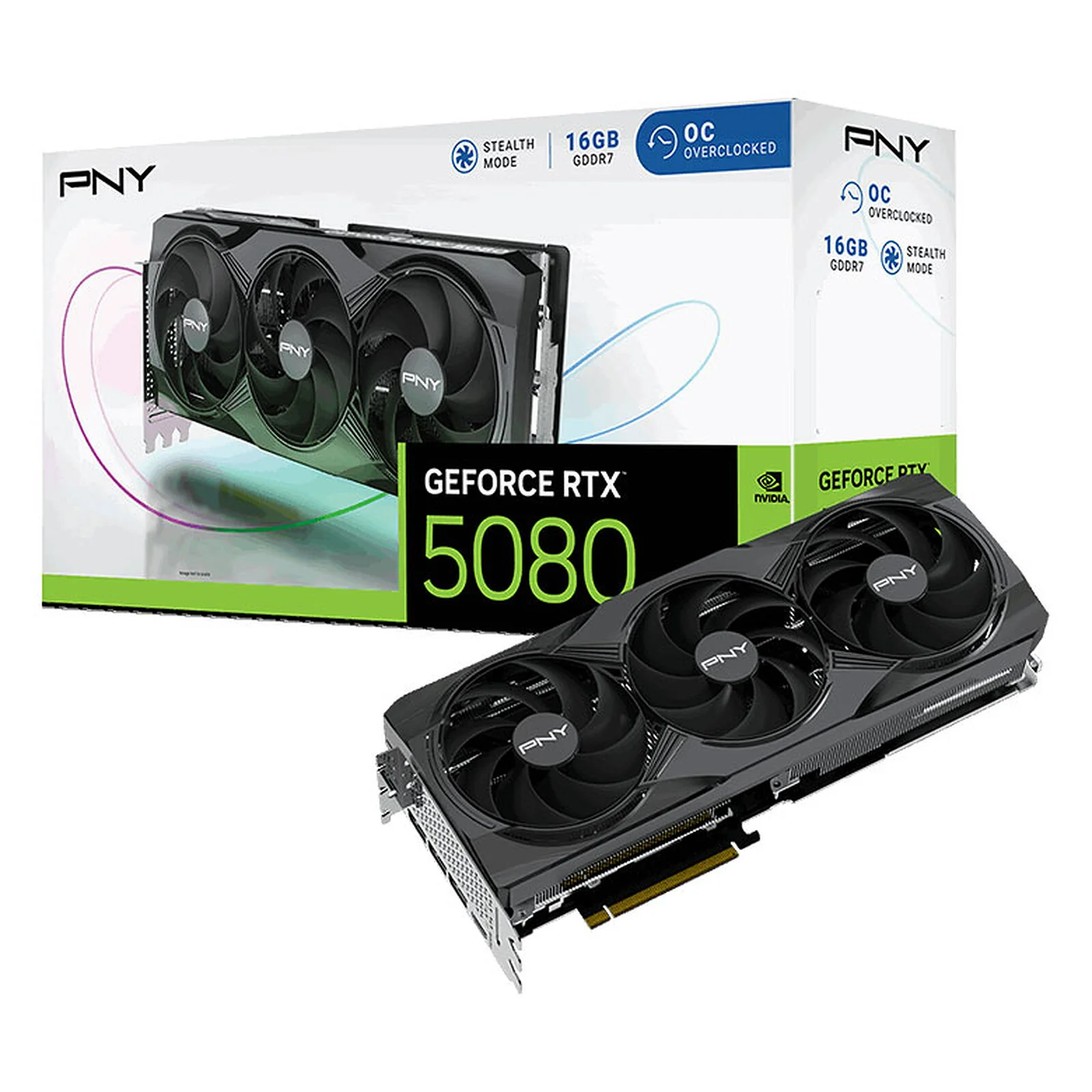 PNY RTX 5080 16Go Triple Fan OC | Ray Tracing 4K