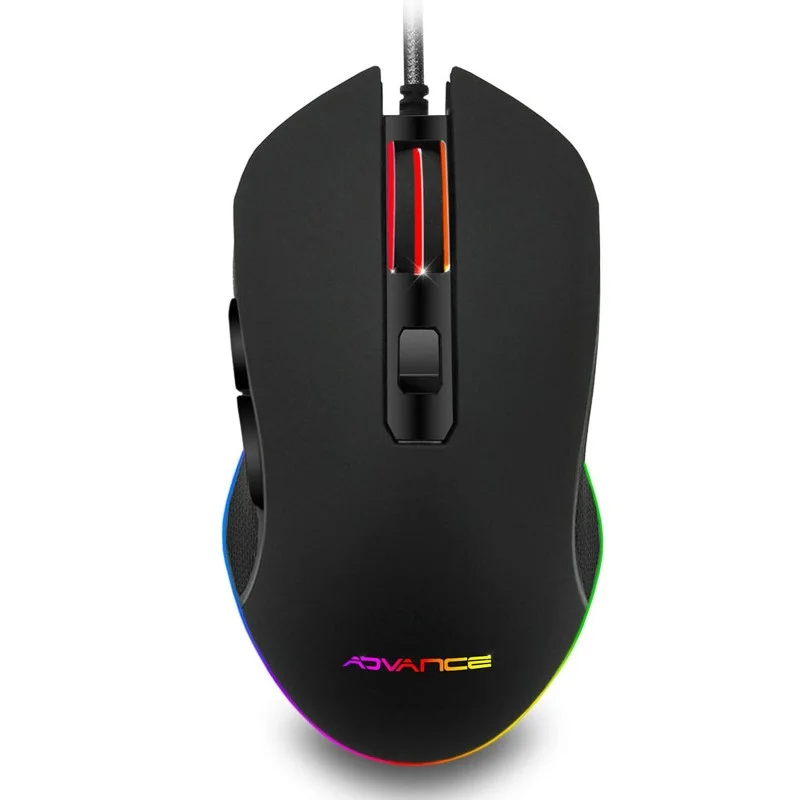 Advance GTA210 Noir | Filaire | 2400 DPI | RGB | Pro Gaming