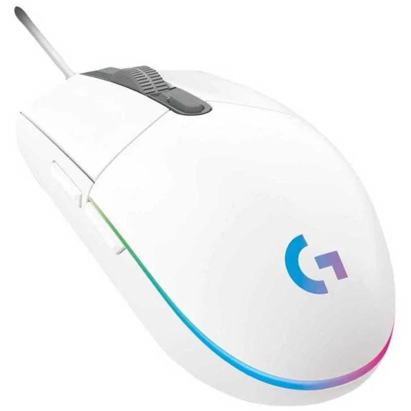 Logitech G102 Lightsync Blanc | Filaire | 8000 DPI | RGB | Ultraléger