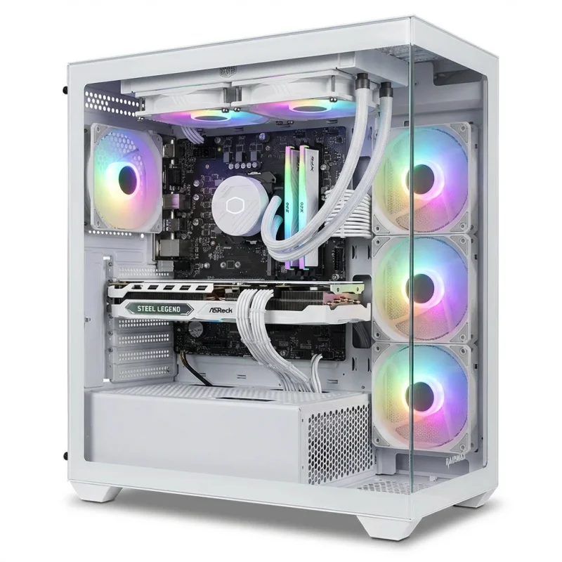White samurai - RYZEN 5 5500 | Arc B580 | 16GB...