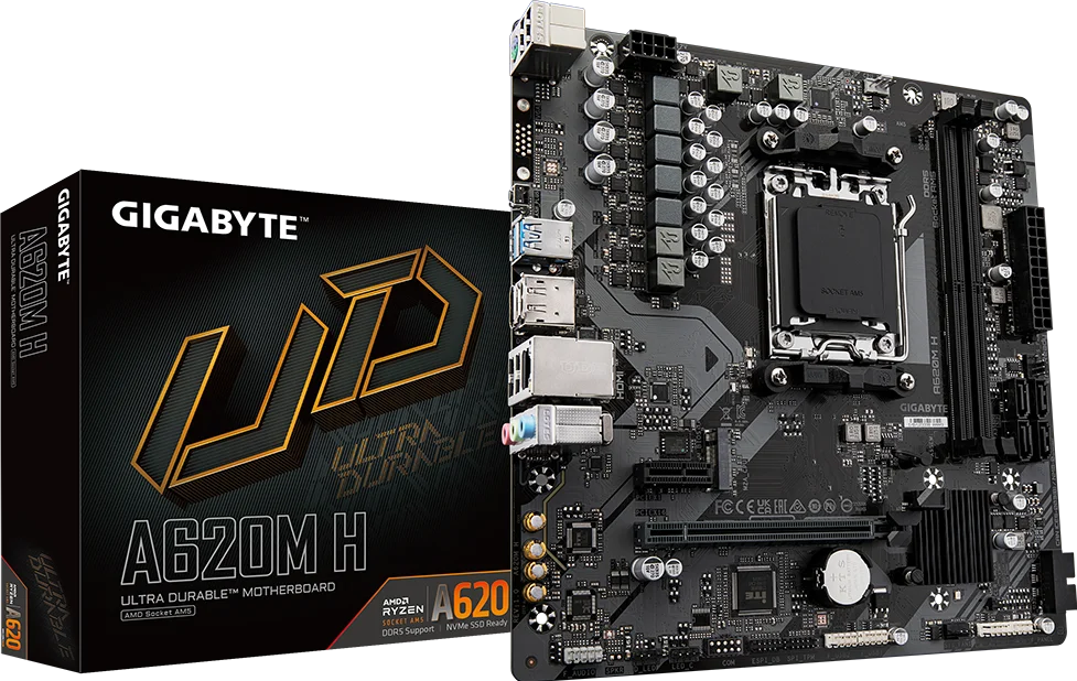 Gigabyte A620M H | AM5 DDR5 | Budget