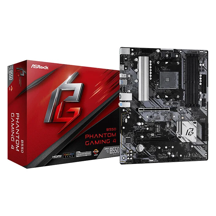 ASRock B550 Phantom Gaming 4 | AM4 DDR4 | Gaming