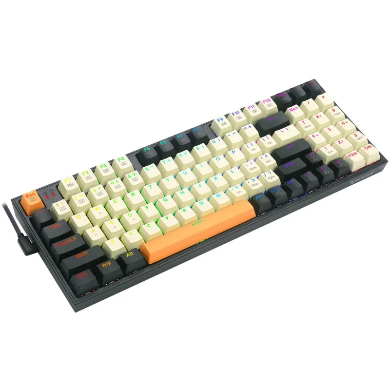 Redragon KITAVA K636 | 94 Keys | Cyan Citron Orange | Filaire