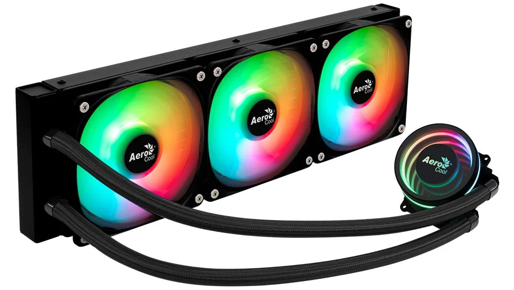 AEROCOOL Oasis L360 Noir | Airflow
