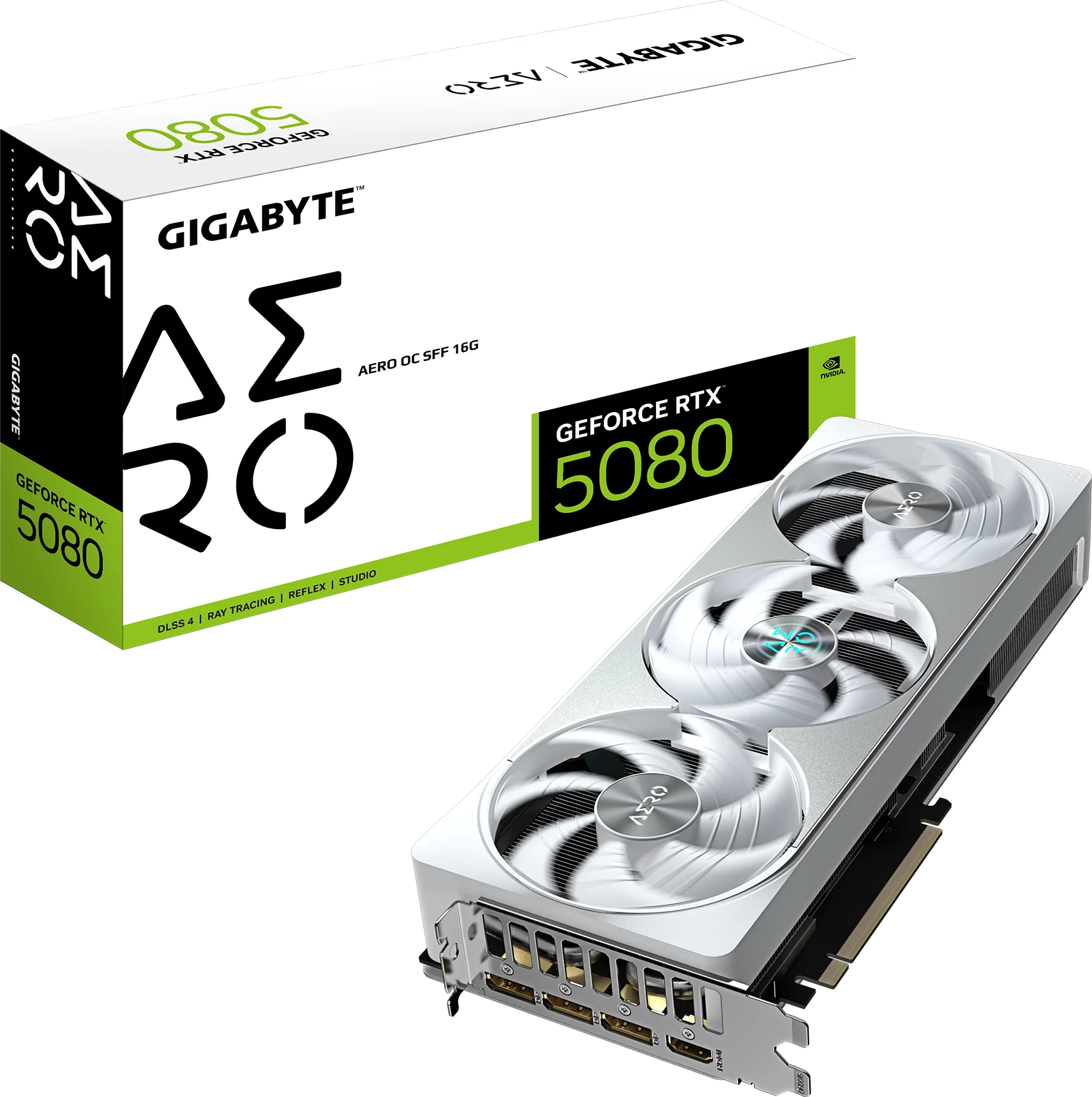 Gigabyte RTX 5080 AERO OC SFF 16Go | DLSS 3 Ultra