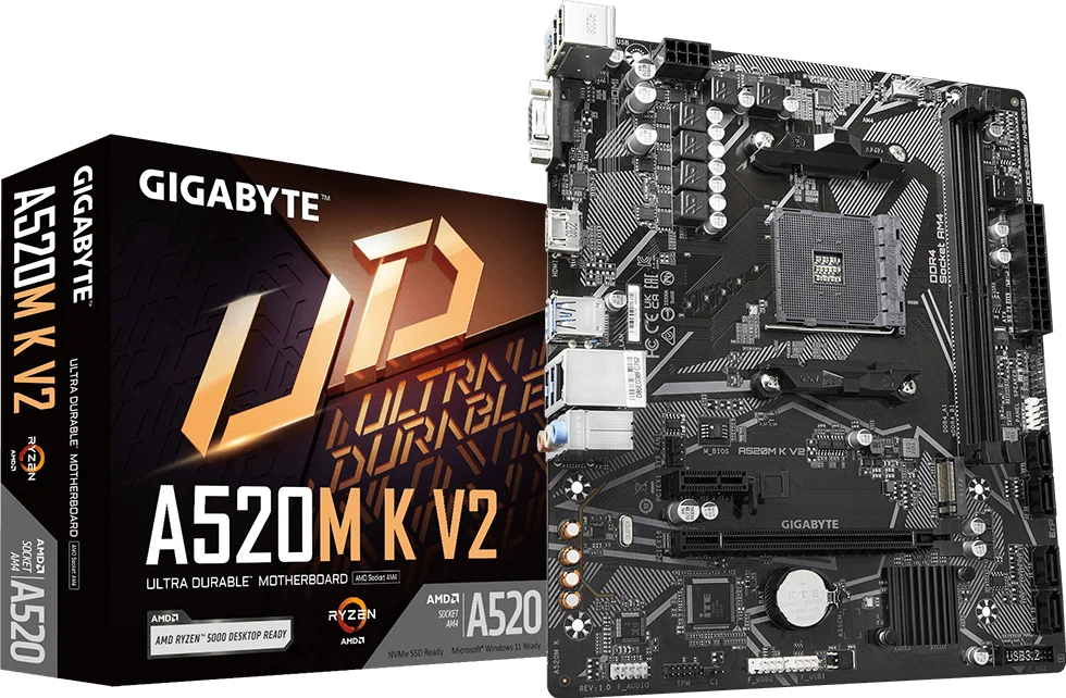 Gigabyte A520M K V2 | AM4 DDR4