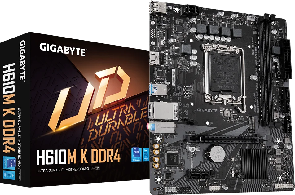 Gigabyte H610M K | LGA1700 DDR4 | Tunisie