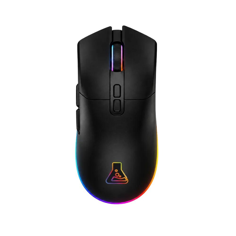 The G-Lab KULT Silicium | Souris sans fil | 12000 DPI | Noir