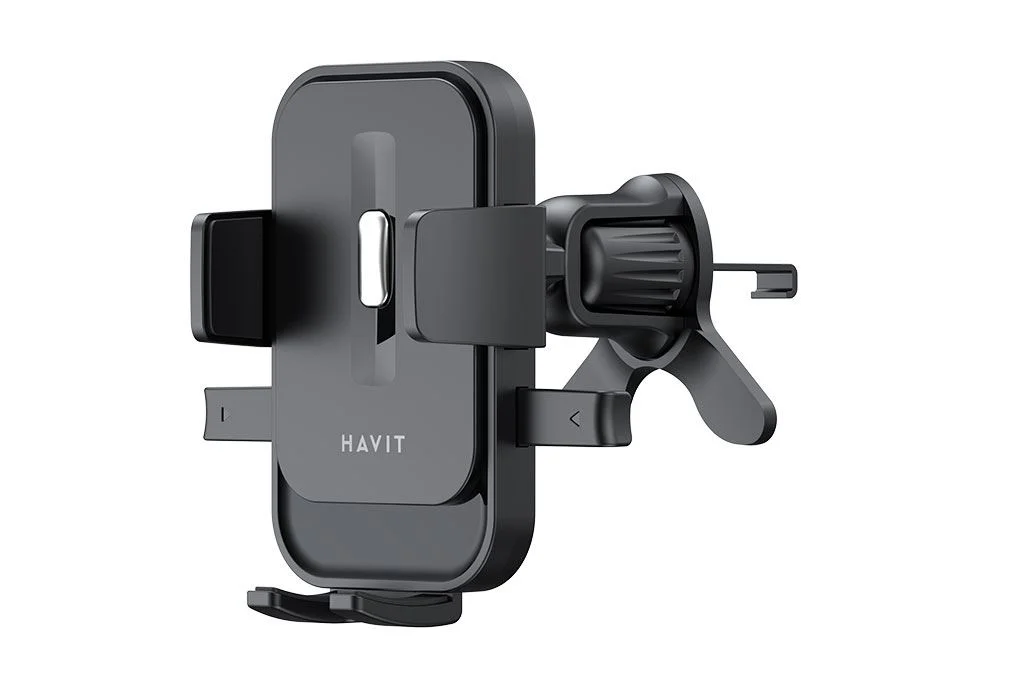 Support de téléphone voiture HAVIT ST7211 noir à gravité pour grille d'aération