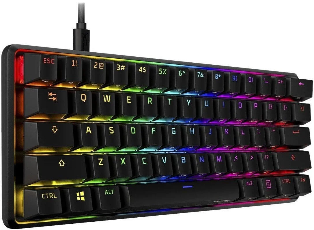 HyperX Alloy Origins | 60% | HyperX Red | Filaire