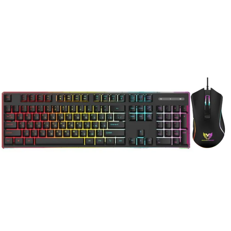 STARWAVES GCM1090 Clavier Souris RGB Noir | Pro Gaming