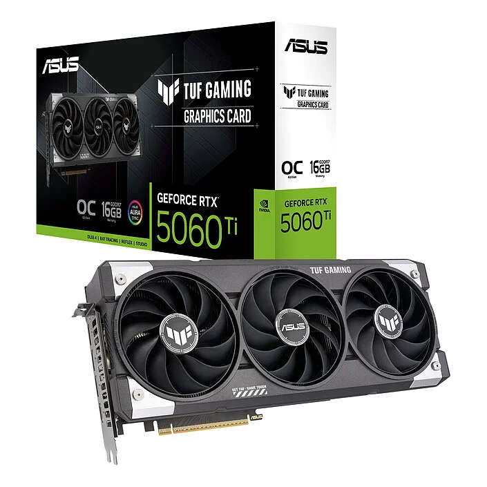 ASUS PRIME RTX 5060 Ti OC 16Go GDDR7 | DLSS Gaming