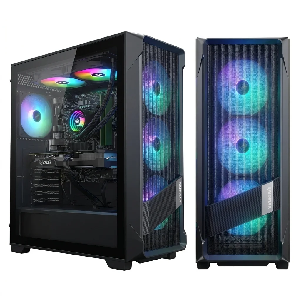 PC Watercooling Intel Core i5-12400F | RTX 5060 Ti 16Go | 16Go DDR4 | 500Go NVMe