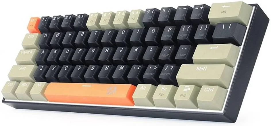 Redragon LAKSHMI K606 | 60% | Orange Gris | Filaire