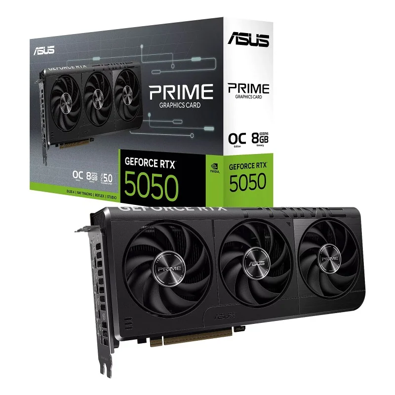 ASUS Prime RTX 5050 OC 8Go GDDR6 | Gamer FHD