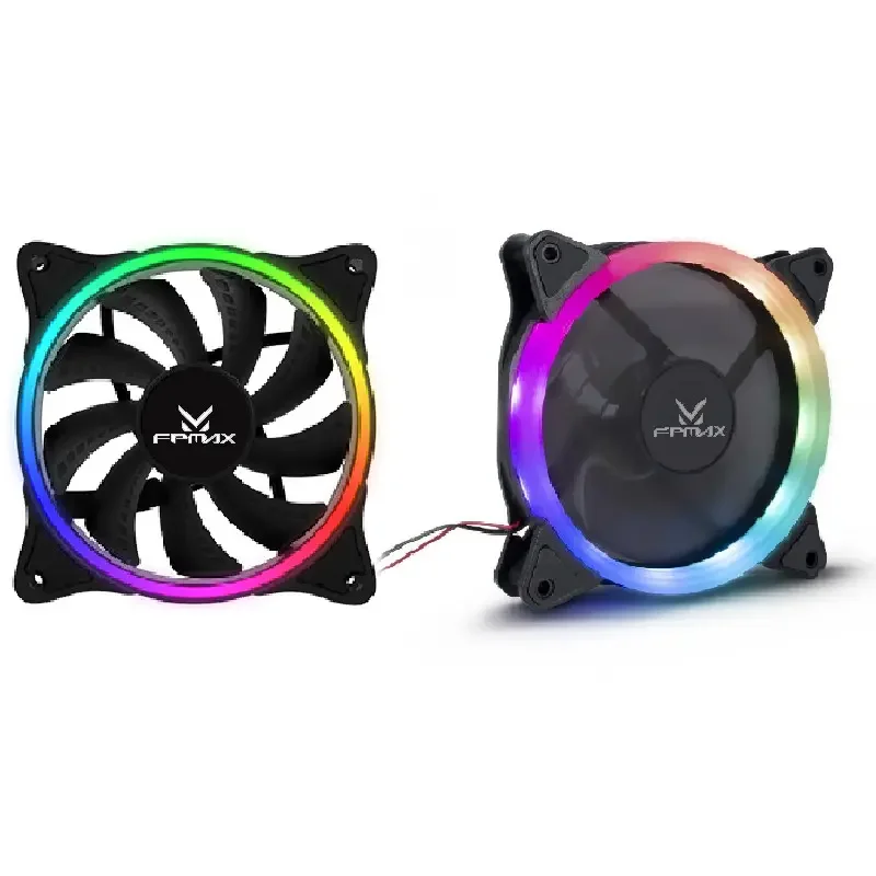 FPMAX Rainbow CF1225 Ventilateur 120mm Noir | PC Gamer