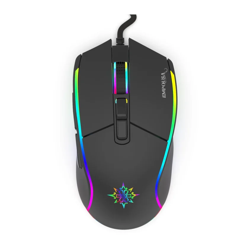 INCA IMG-GT16 Noir | Filaire | 6400 DPI | RGB | Performance