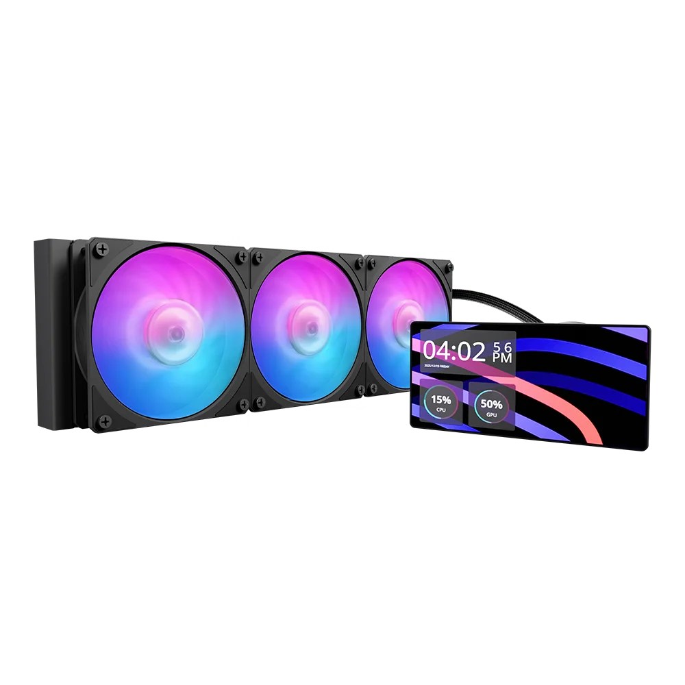 Cooler Master MasterLiquid Core LCD 360 Noir | Écran 6 pouces | 360 mm