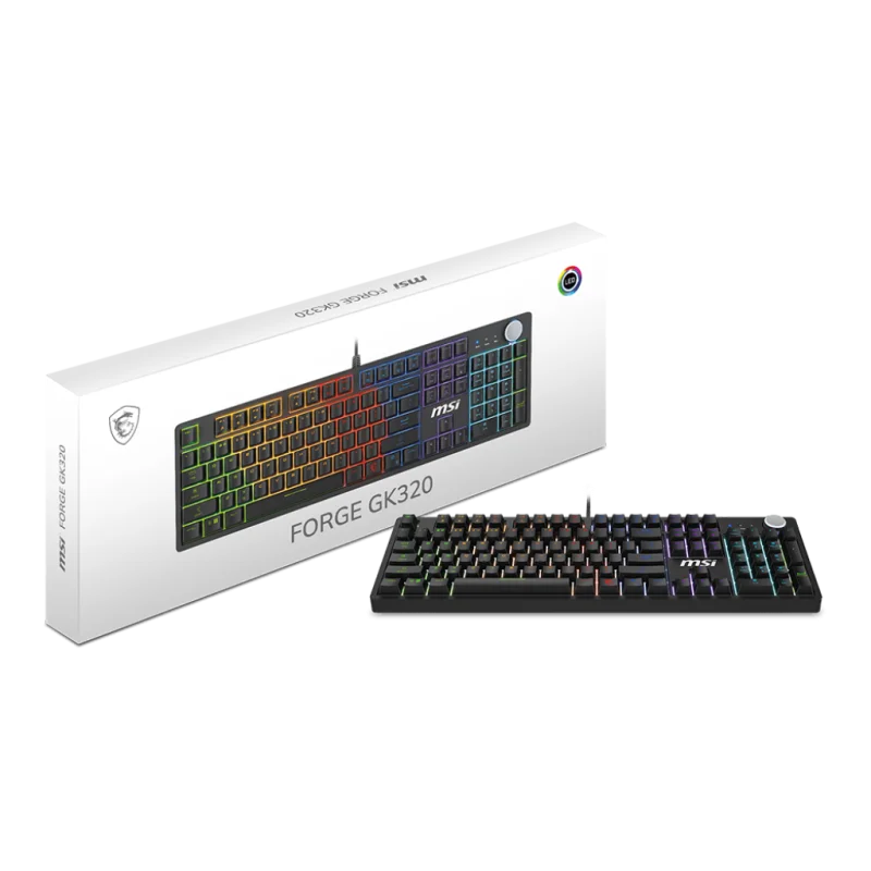 MSI FORGE GK320 | Full-Size | Red Switch | Filaire