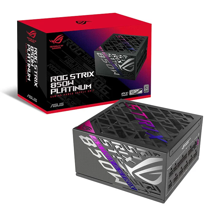 ASUS ROG STRIX 850W 80+ Platinum Modulaire | Pro