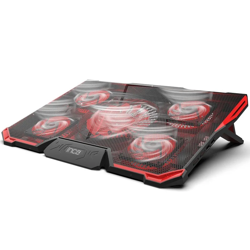 INC-611GMS Refroidisseur PC Noir & Rouge | Setup