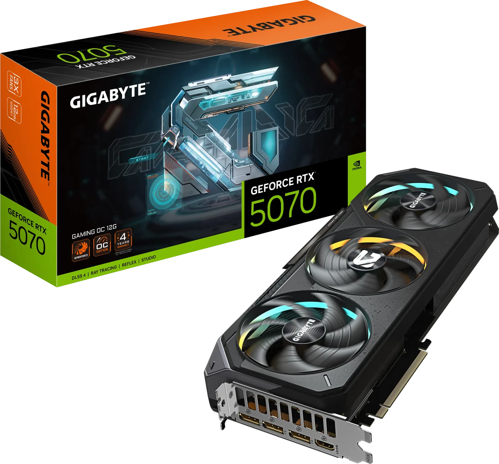 Gigabyte RTX 5070 Gaming OC 12Go | DLSS 3 Gaming