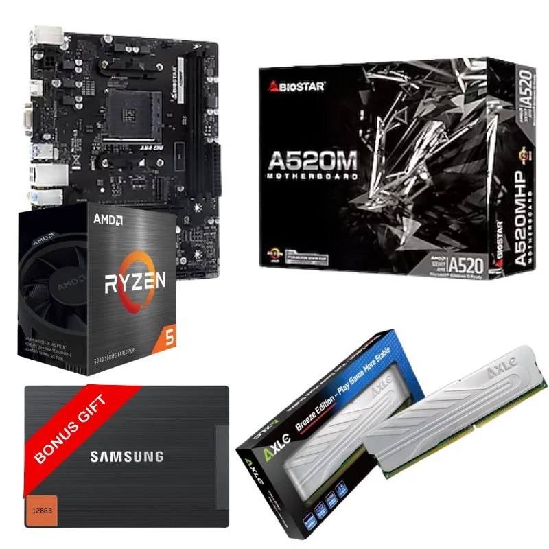 LEVEL UP Ryzen 5 5600 + SSD Samsung 128Gb Offert