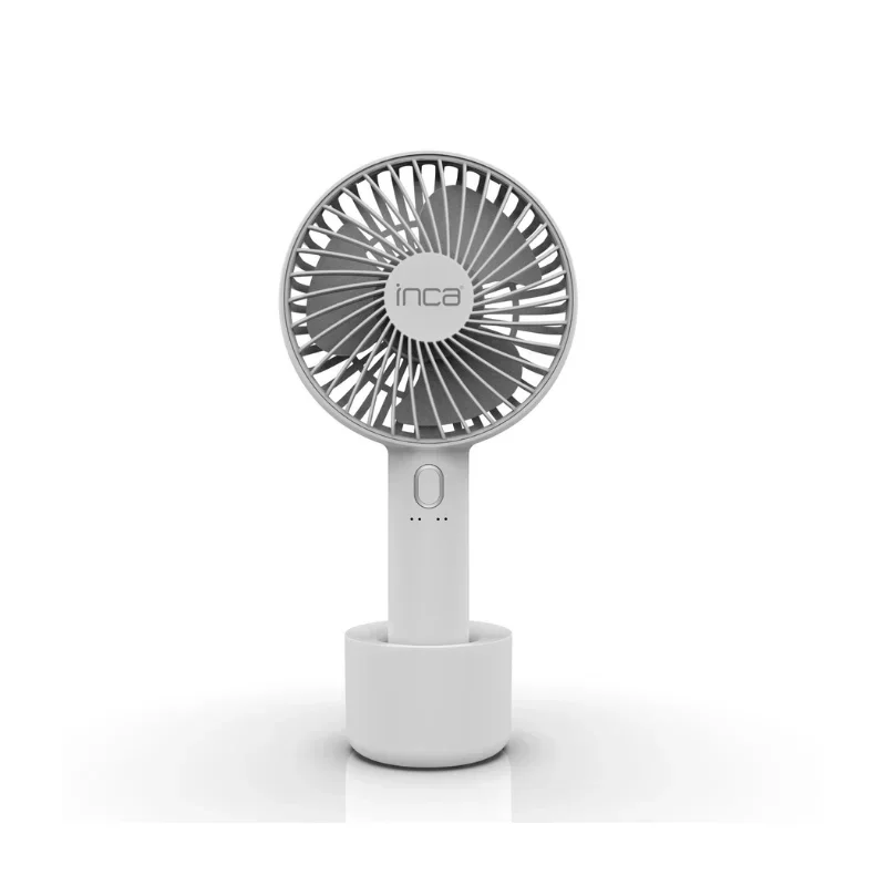 INCA FMI-12B Mini Ventilateur Portable Blanc | Rechargeable