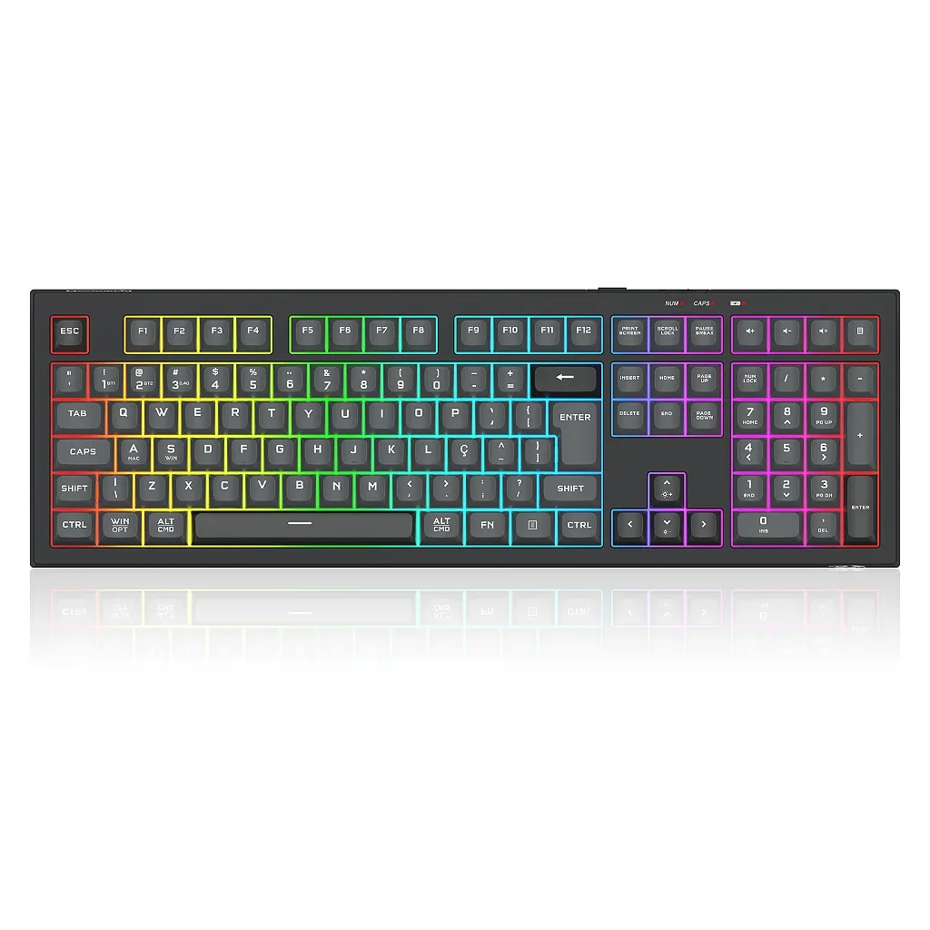 Redragon CRUX PRO K518 | Full-Size | Wireless