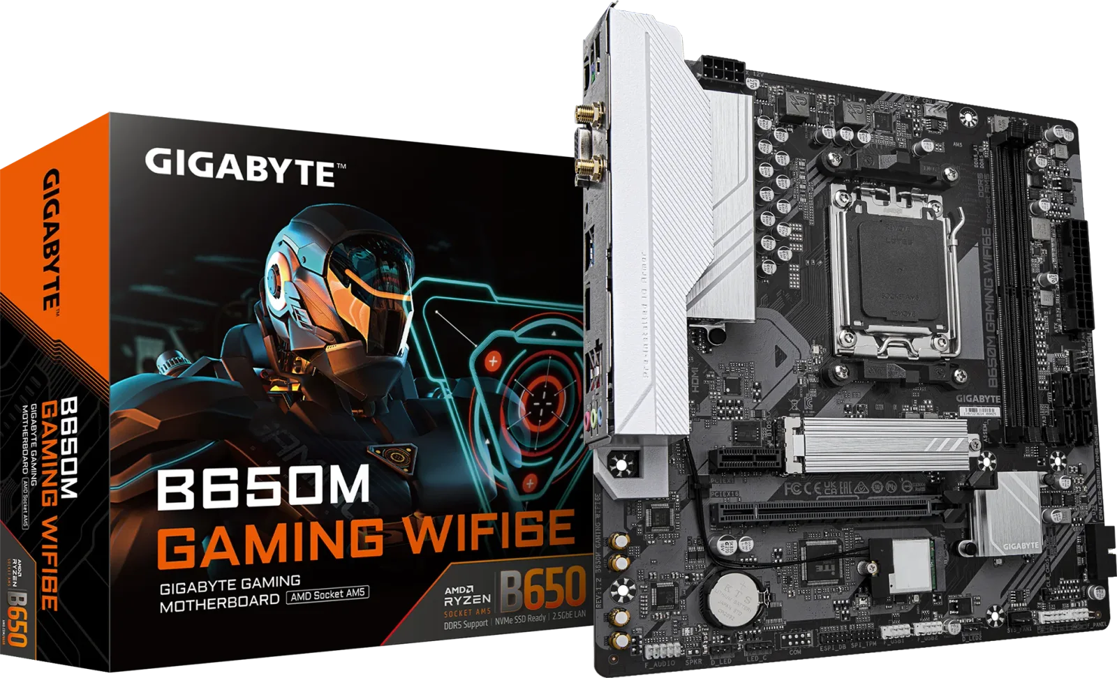 Gigabyte B650M GAMING WIFI6E | AM5 DDR5 | Gaming