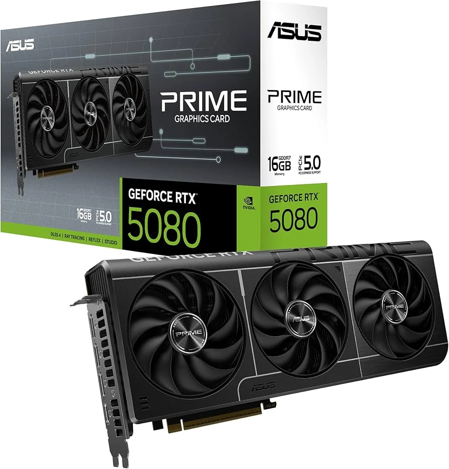 ASUS PRIME RTX 5080 16Go GDDR7 OC | Ray Tracing 4K