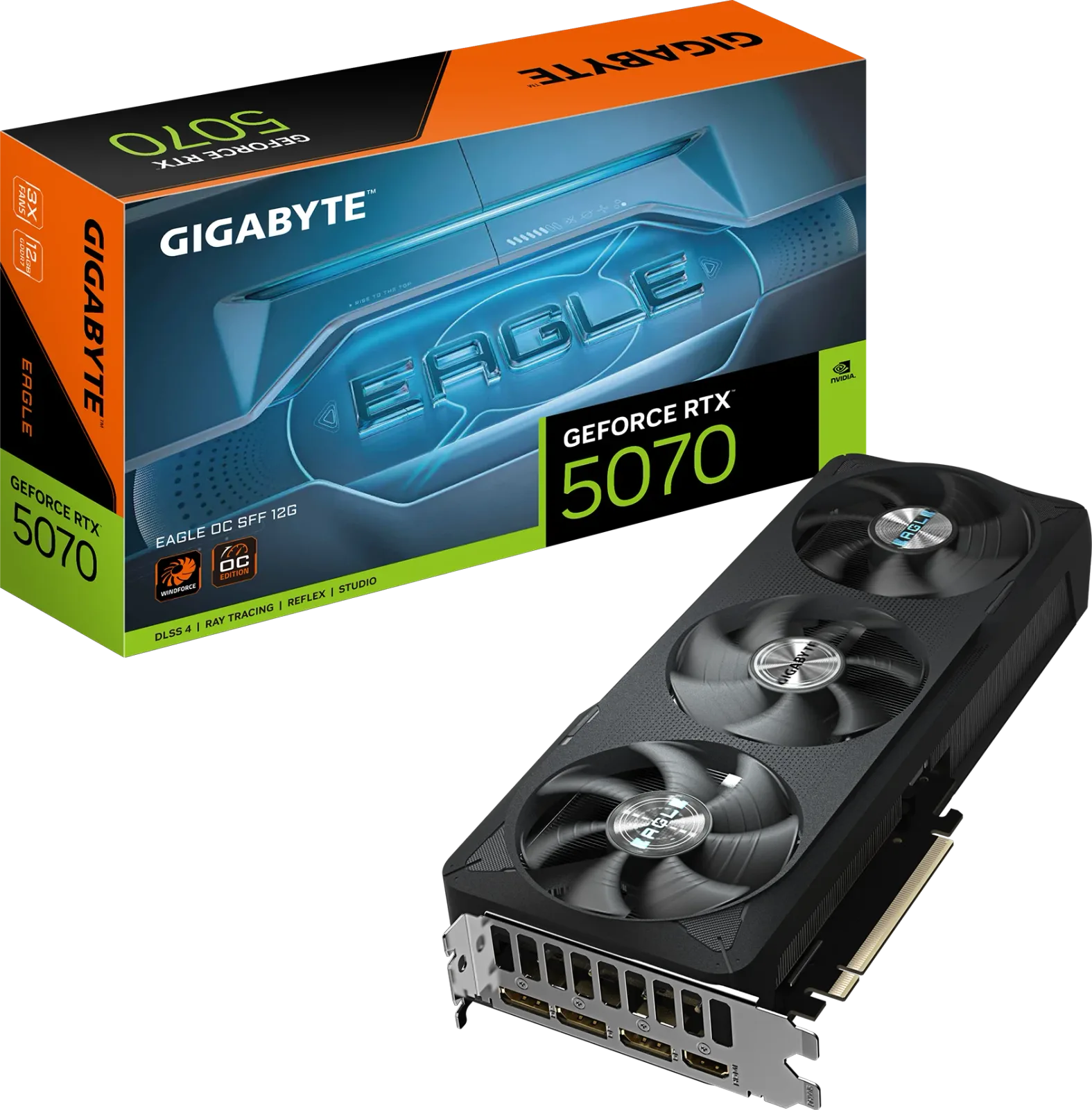 Gigabyte RTX 5070 Eagle OC SFF 12Go | RTX 1440p