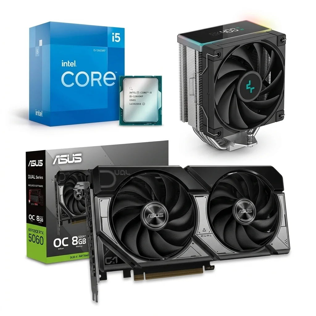 SKYMIL Level Up RTX 5060 8Go i5-12600KF | PC Gamer