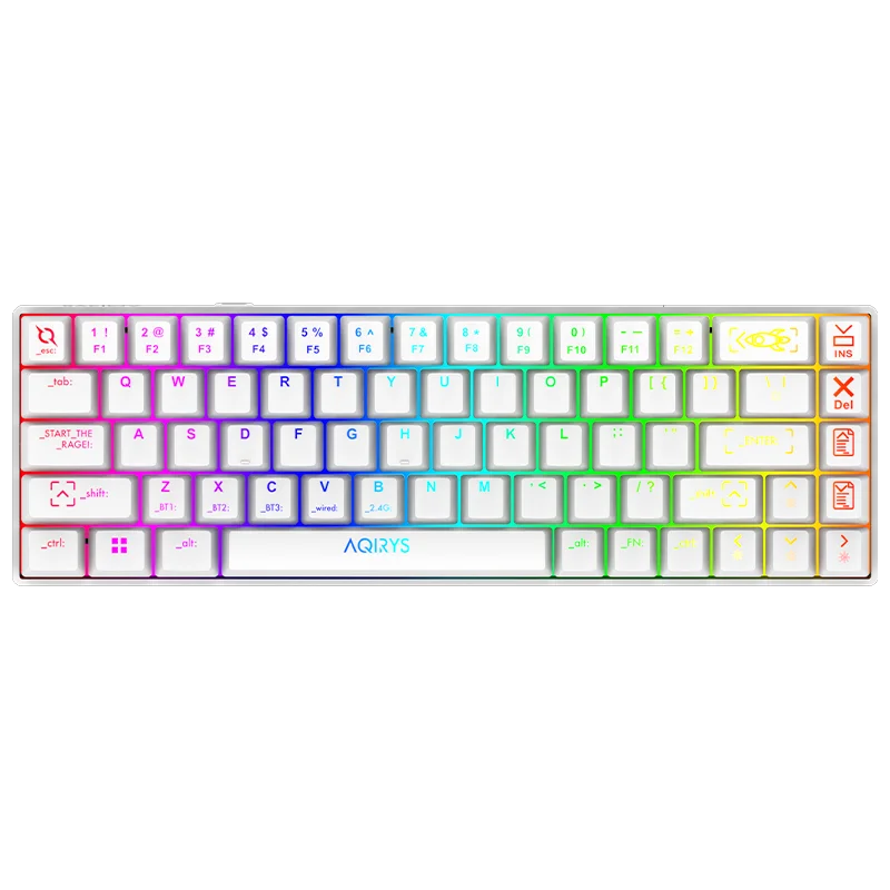 AQIRYS Mira RGB | 60% | Outemu Red | Triple Mode