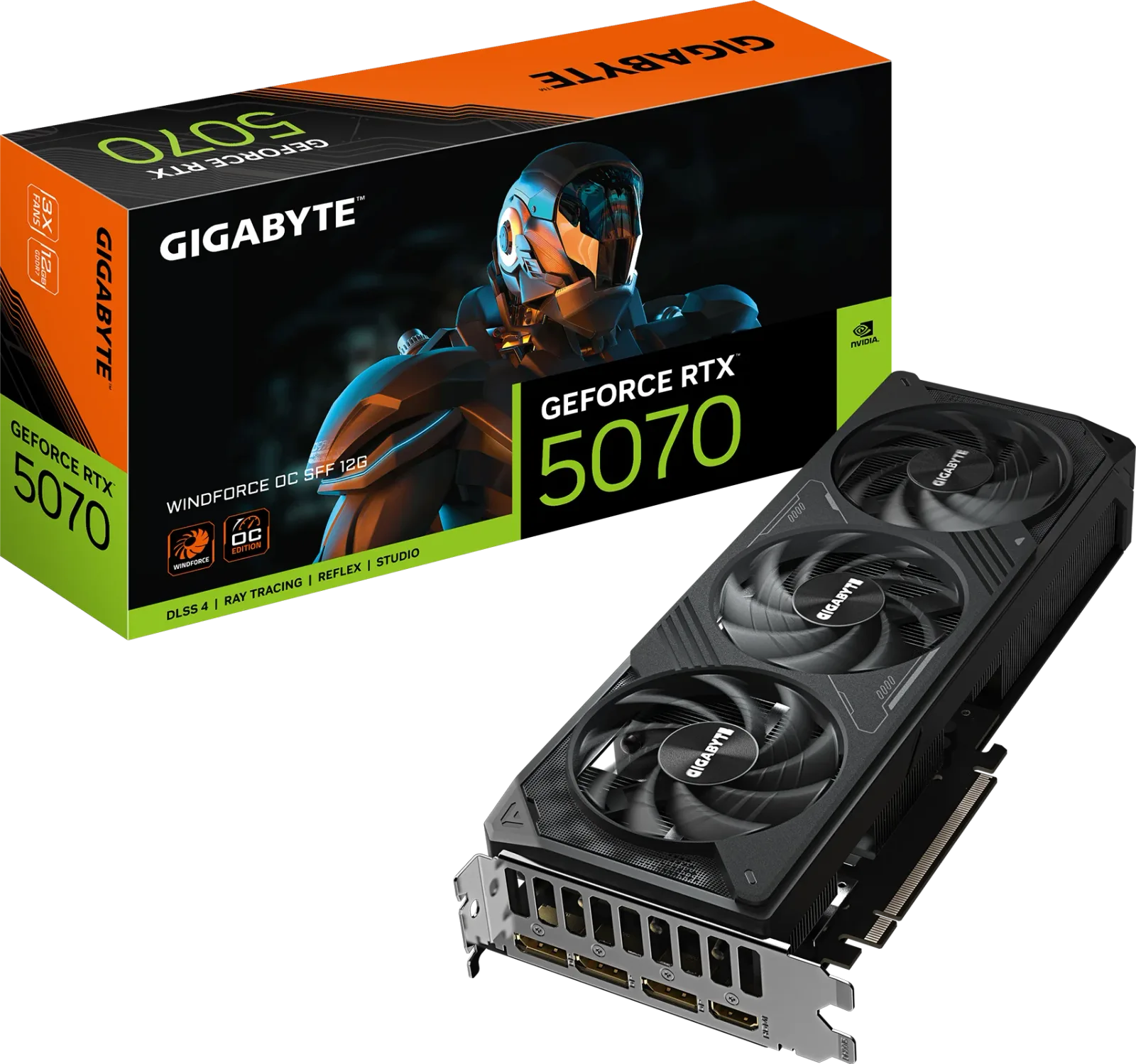 Gigabyte RTX 5070 Windforce 3X OC 12Go | RTX 1440p