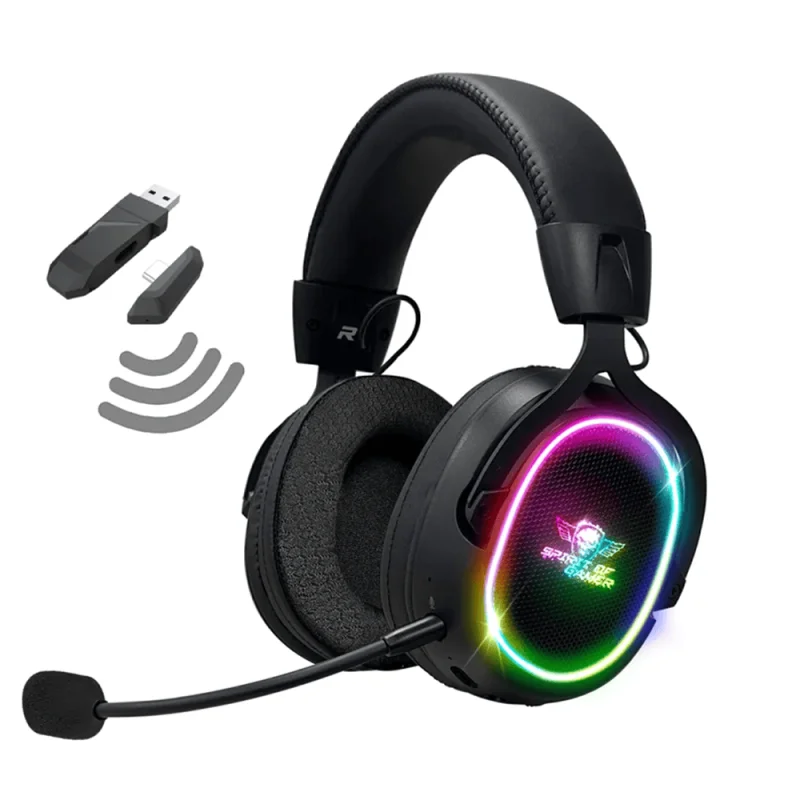 Spirit of Gamer XPERT H1200 | Triple Mode | Noir | E-sport