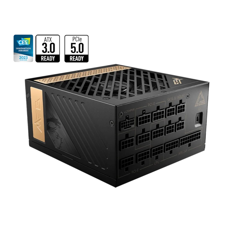 MSI MEG Ai1300P 1300W 80+ Platinum Modulaire | Performance