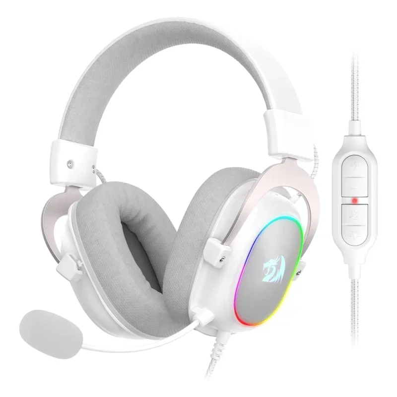 Redragon Zeus Pro | 7.1 Surround | Blanc Or Rose | FPS Gaming