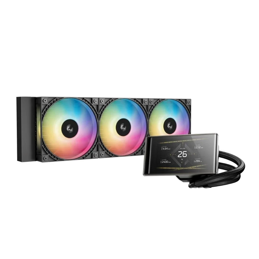 DeepCool LT360 Vision AIO 360mm Noir | Airflow