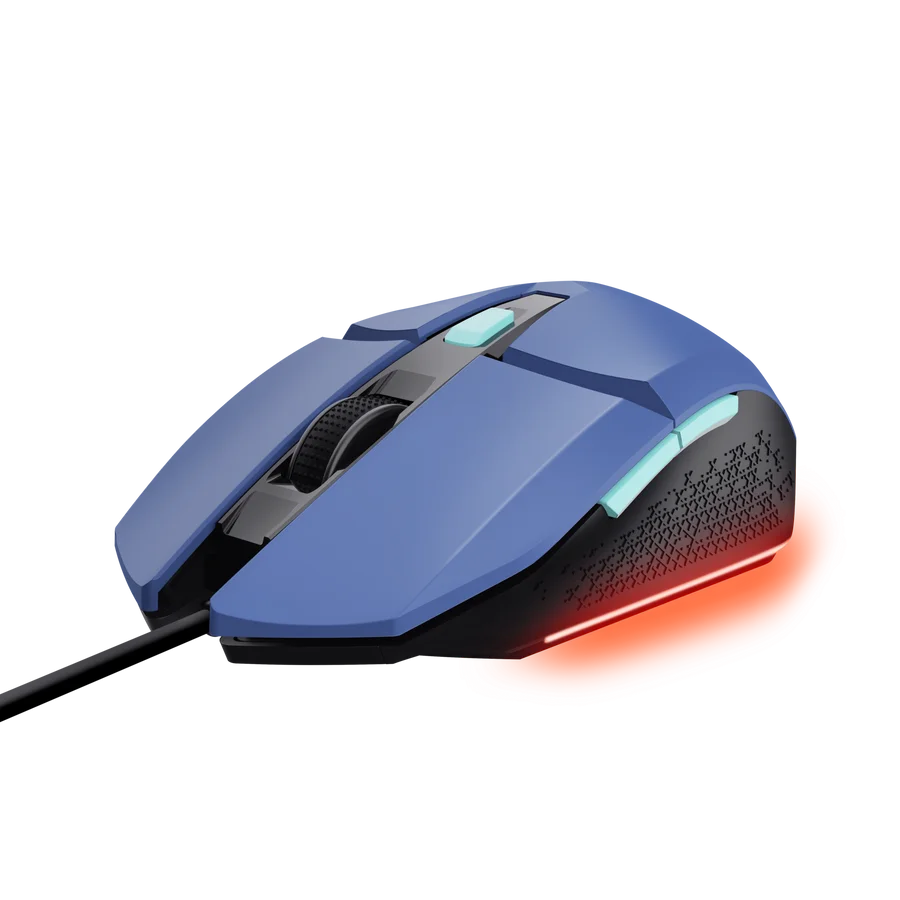 Trust GXT 109 Felox Bleu | Filaire | 6400 DPI | RGB | Gamer