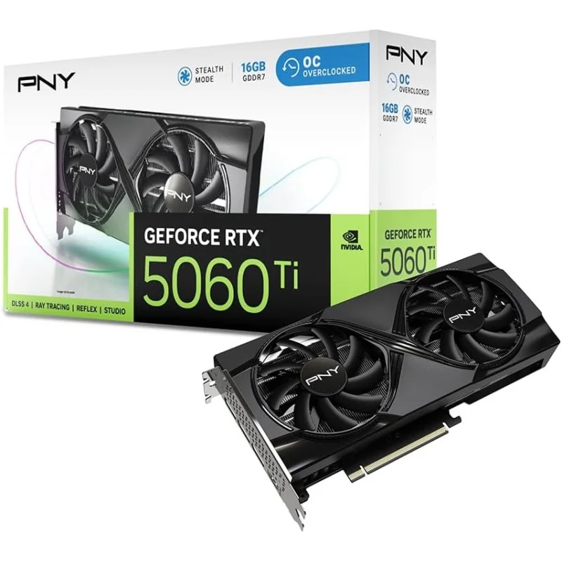 PNY RTX 5060 Ti Dual Fan 16Go | Gamer FHD