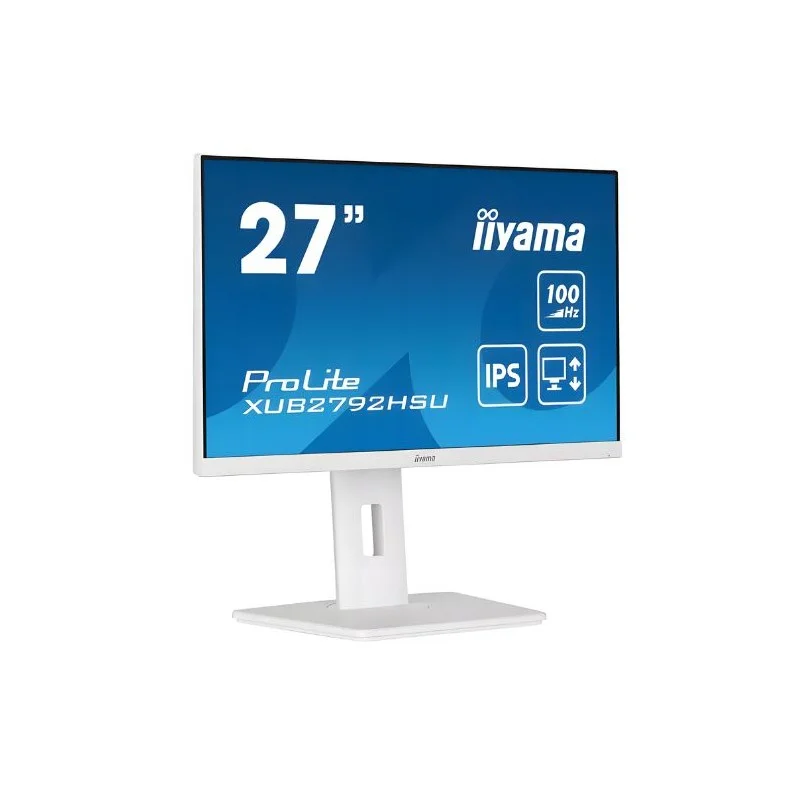 IIYAMA ProLite 27" FHD | 100Hz Blanc | Bureau
