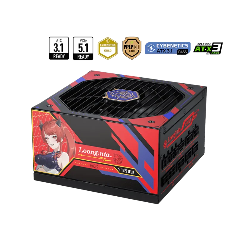 MSI A850GLS MLG 850W 80+ Gold Modulaire | Pro