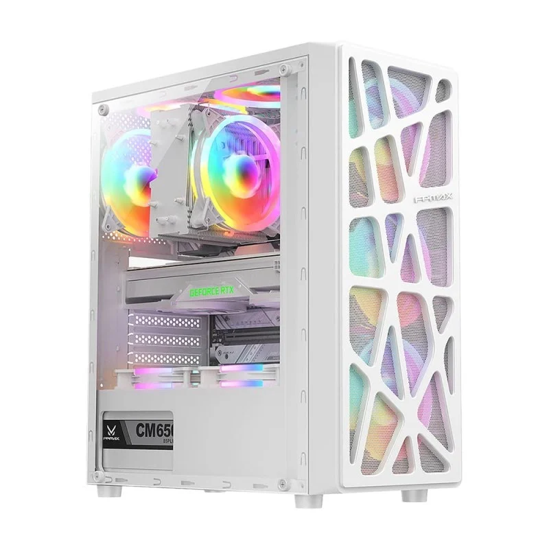 FPMAX Cortex Moyen Tour Blanc 4 Fans FRGB | Setup