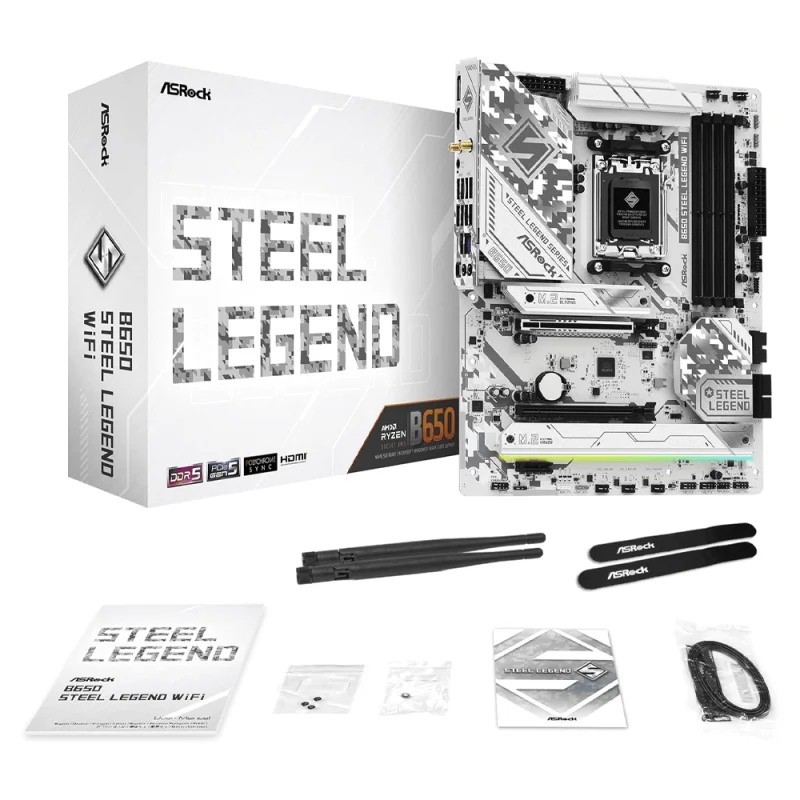 ASRock B650 Steel Legend WiFi | AM5 DDR5 | Gaming