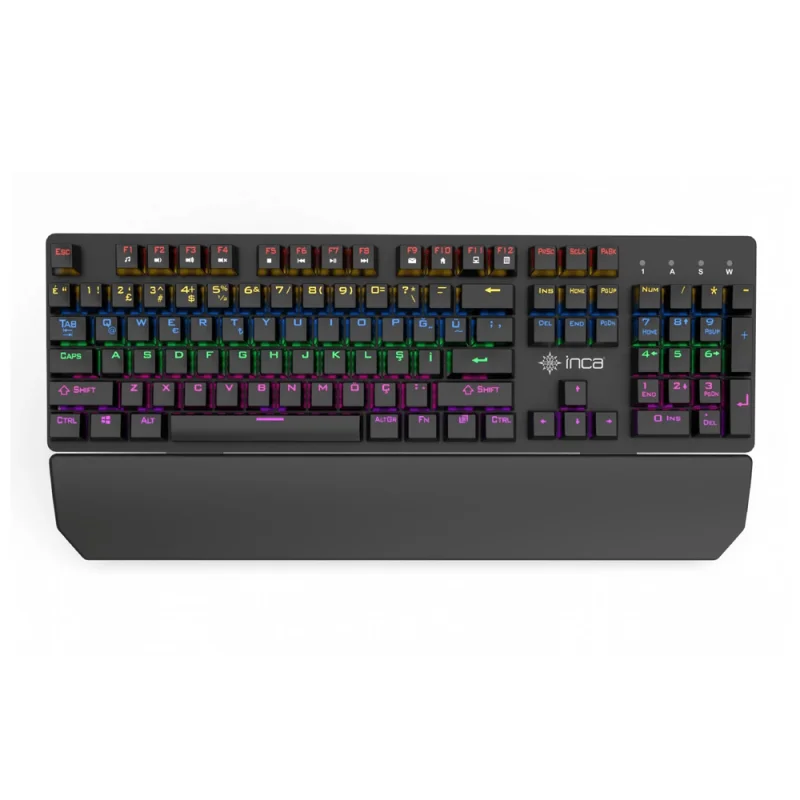 INCA IKG-445 | Full-Size | Blue Switch | Noir | Filaire
