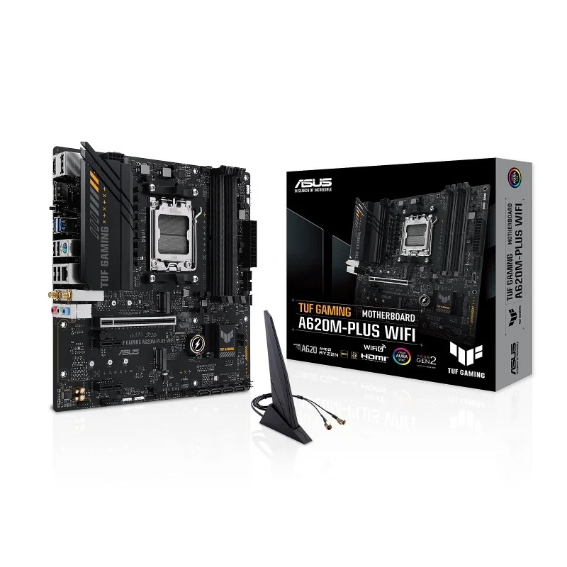 ASUS TUF Gaming A620M-PLUS WiFi | AM5 DDR5 | Ryzen 7000