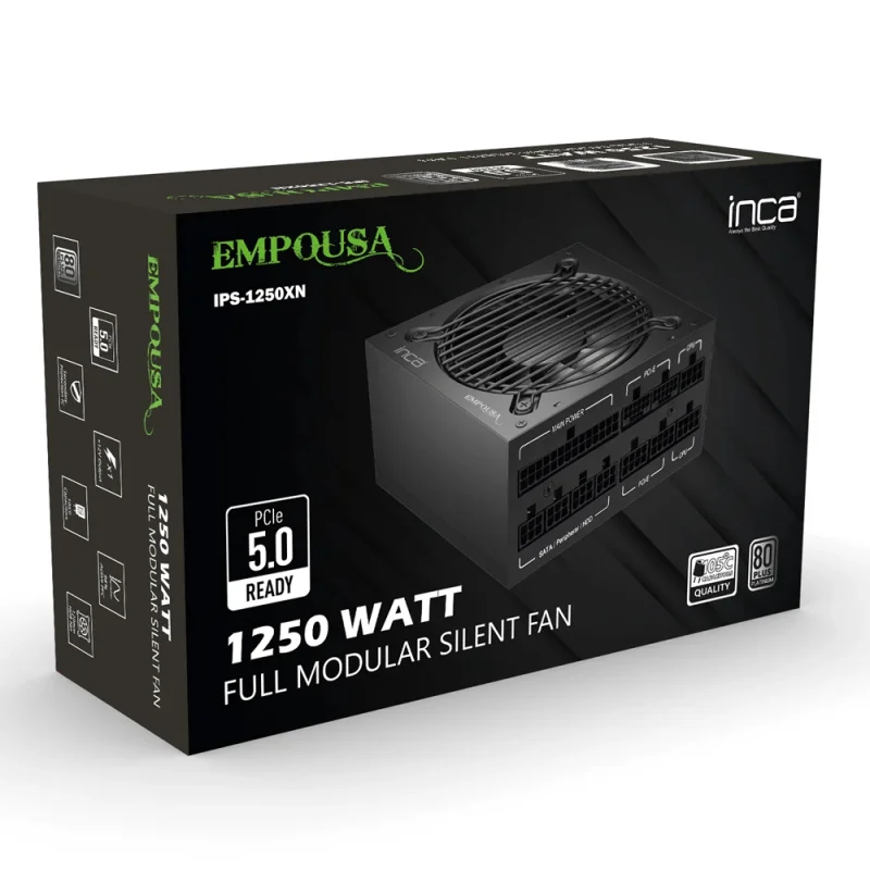 INCA IPS-1250XN 1250W 80+ Platinum Modulaire | Performance